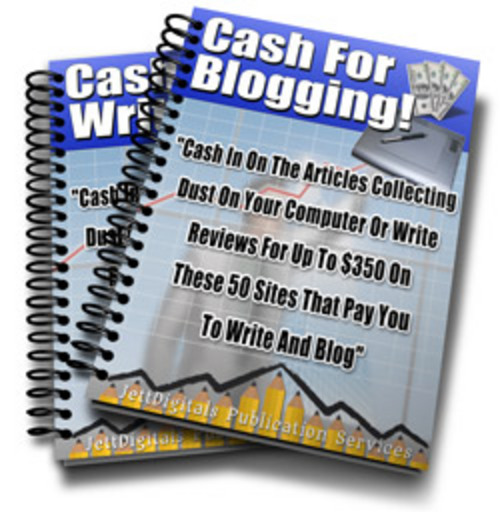 Product picture Cash For Blogging
